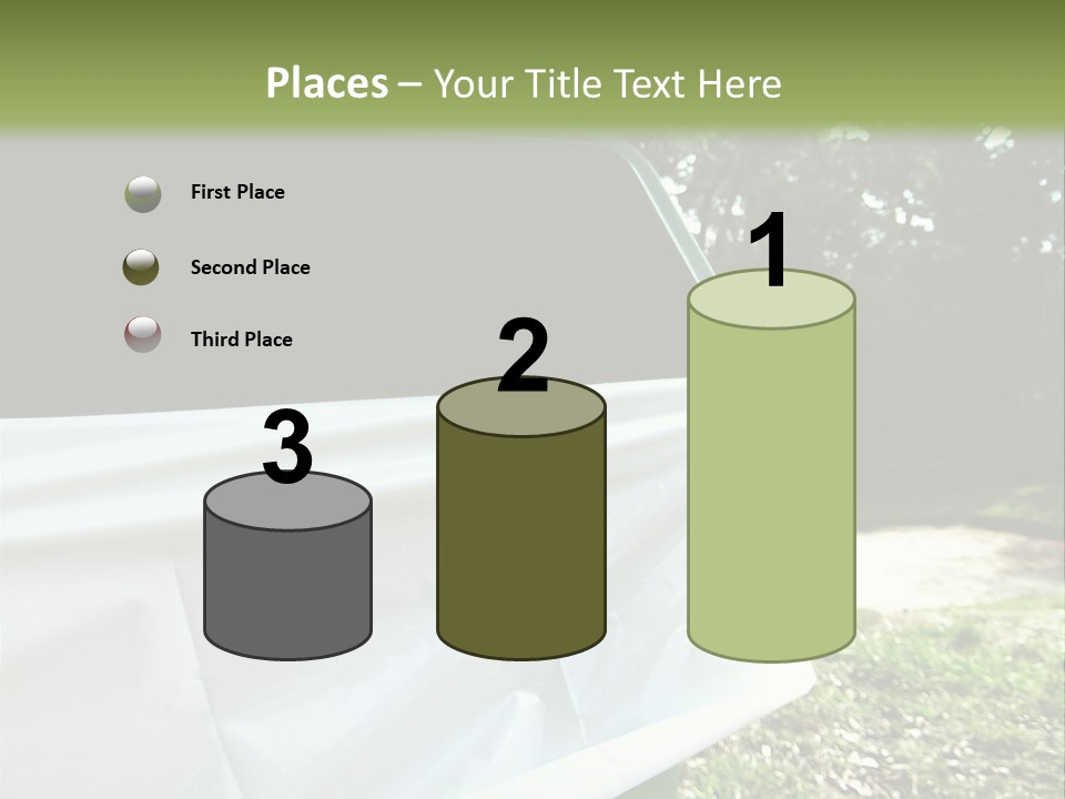 Bag Cleanliness Green PowerPoint Template