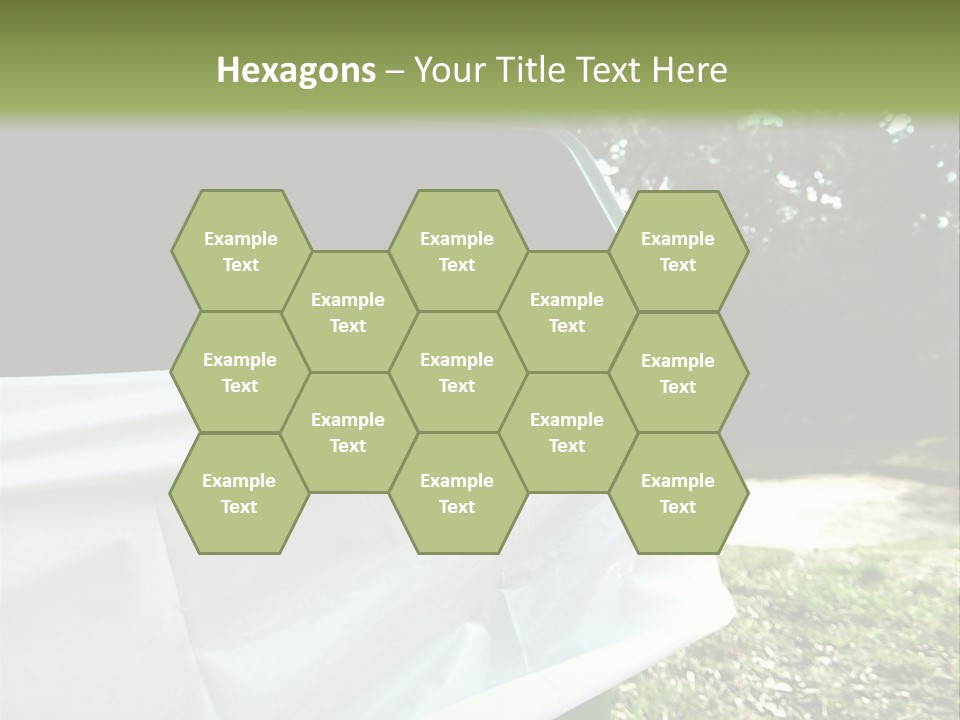 Bag Cleanliness Green PowerPoint Template