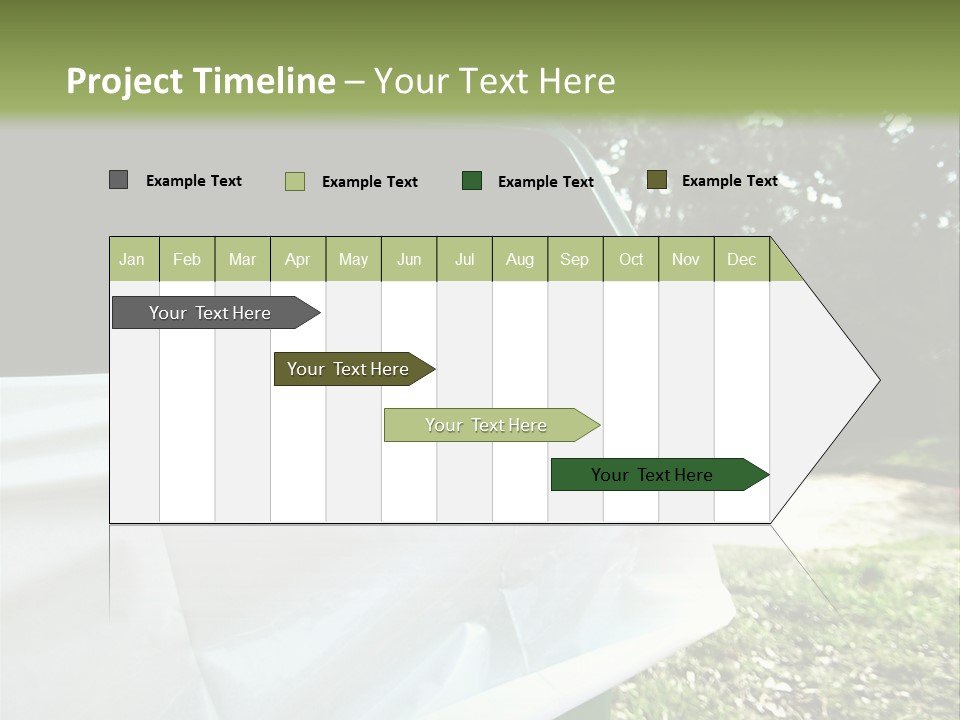 Bag Cleanliness Green PowerPoint Template