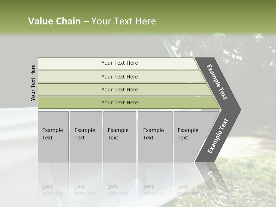 Bag Cleanliness Green PowerPoint Template