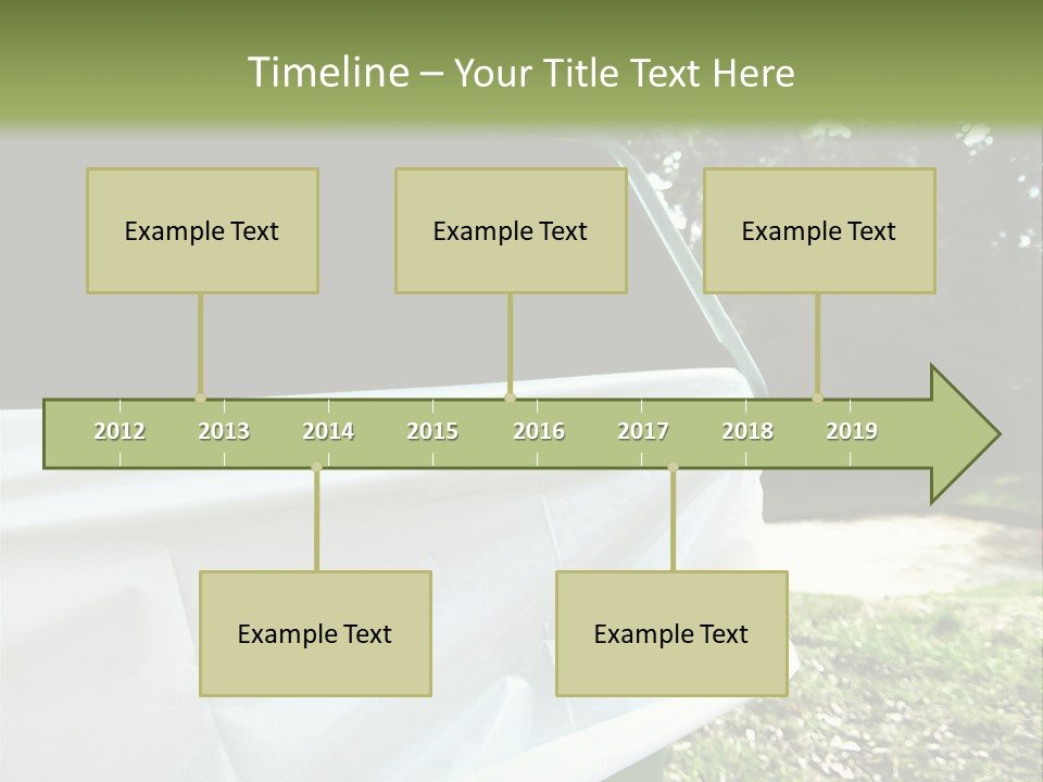 Bag Cleanliness Green PowerPoint Template