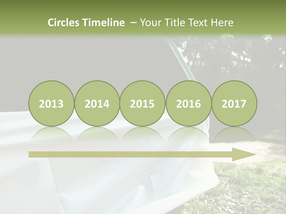 Bag Cleanliness Green PowerPoint Template