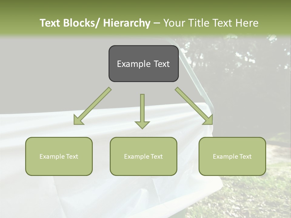 Bag Cleanliness Green PowerPoint Template
