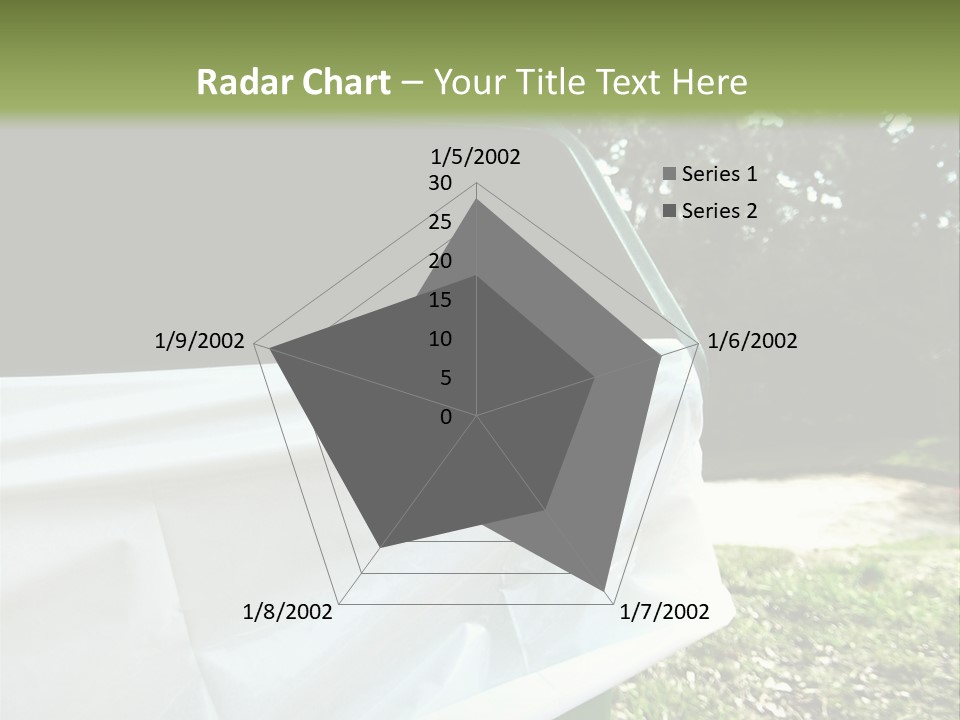 Bag Cleanliness Green PowerPoint Template