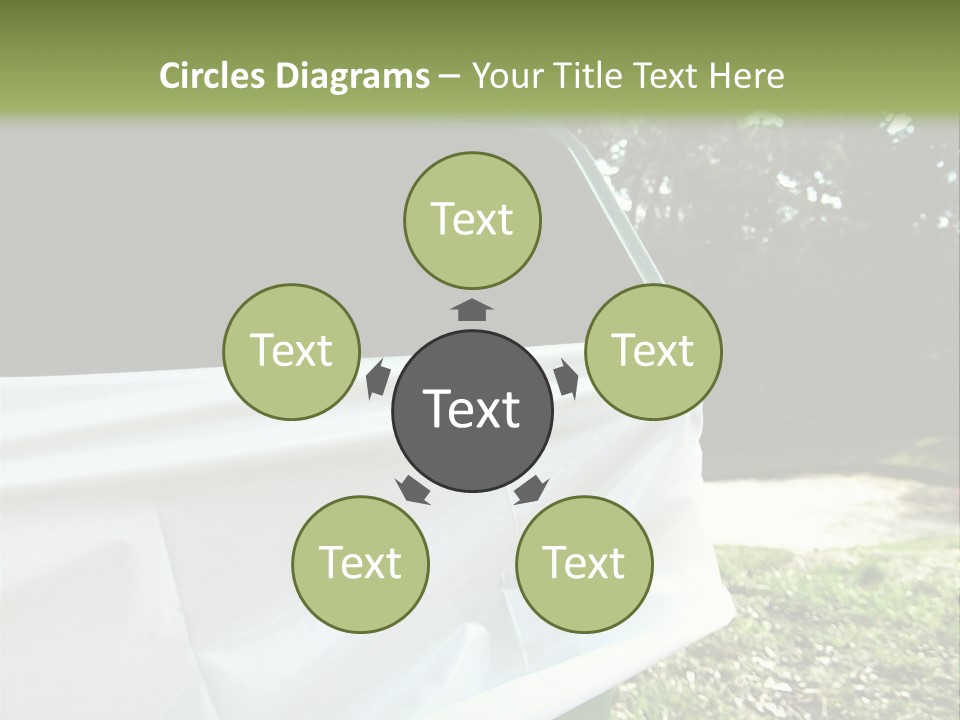 Bag Cleanliness Green PowerPoint Template