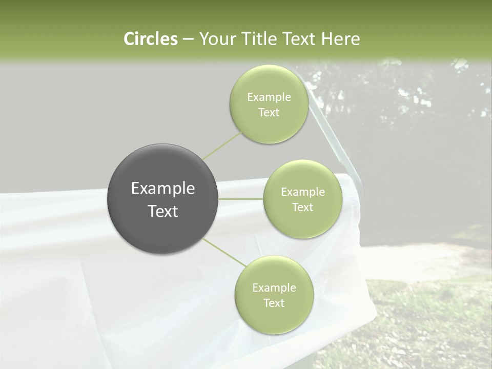 Bag Cleanliness Green PowerPoint Template