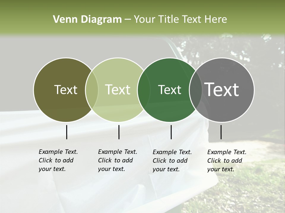 Bag Cleanliness Green PowerPoint Template
