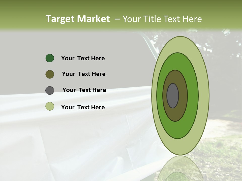 Bag Cleanliness Green PowerPoint Template