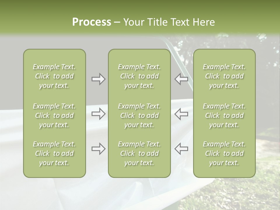Bag Cleanliness Green PowerPoint Template