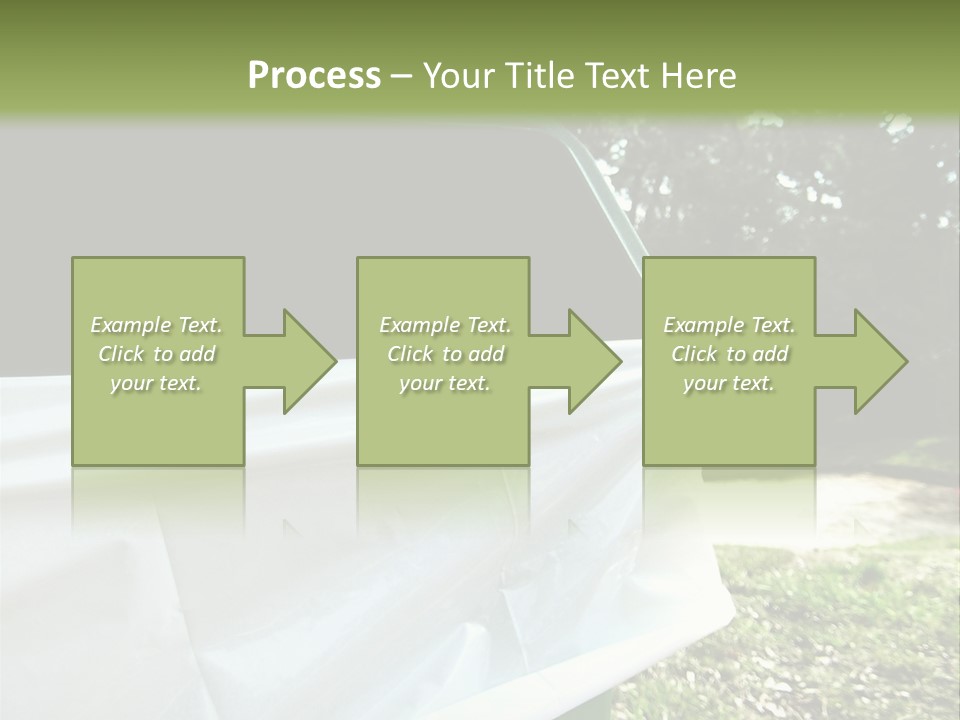 Bag Cleanliness Green PowerPoint Template