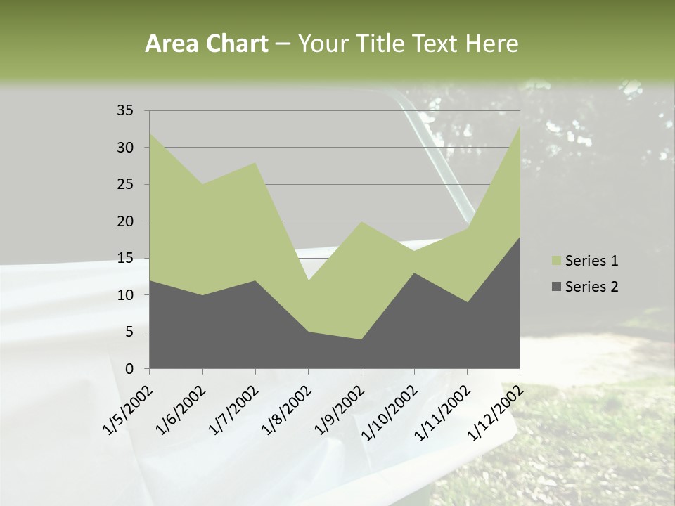 Bag Cleanliness Green PowerPoint Template