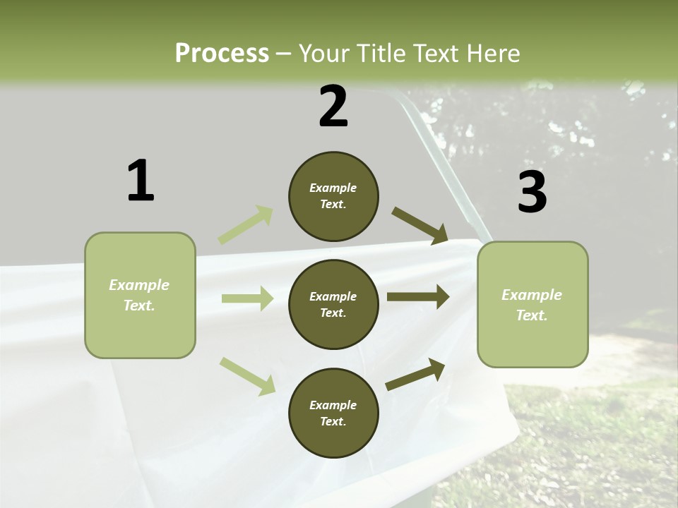Bag Cleanliness Green PowerPoint Template