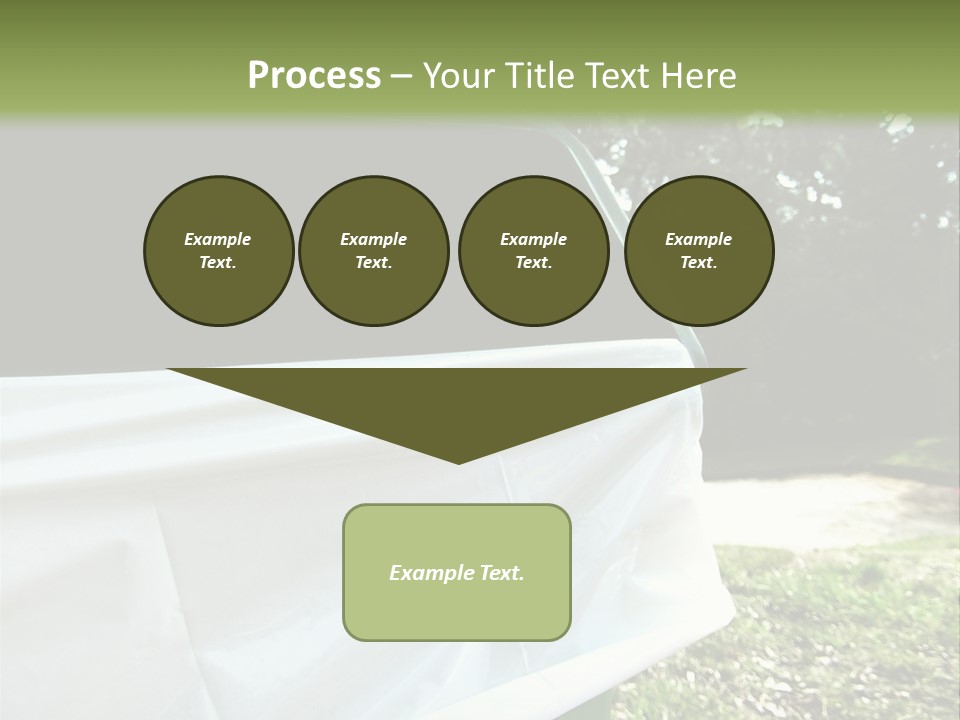 Bag Cleanliness Green PowerPoint Template