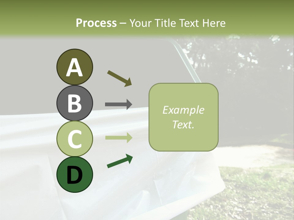 Bag Cleanliness Green PowerPoint Template