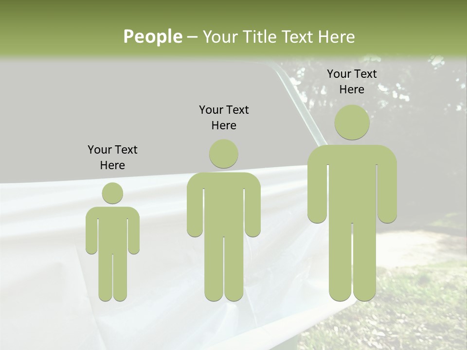 Bag Cleanliness Green PowerPoint Template