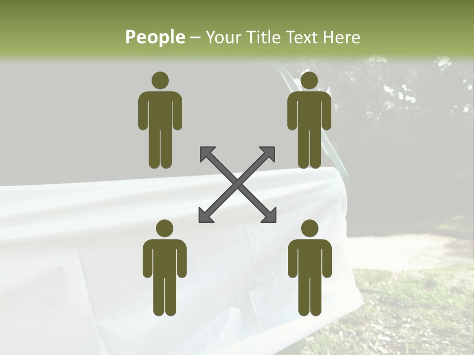 Bag Cleanliness Green PowerPoint Template