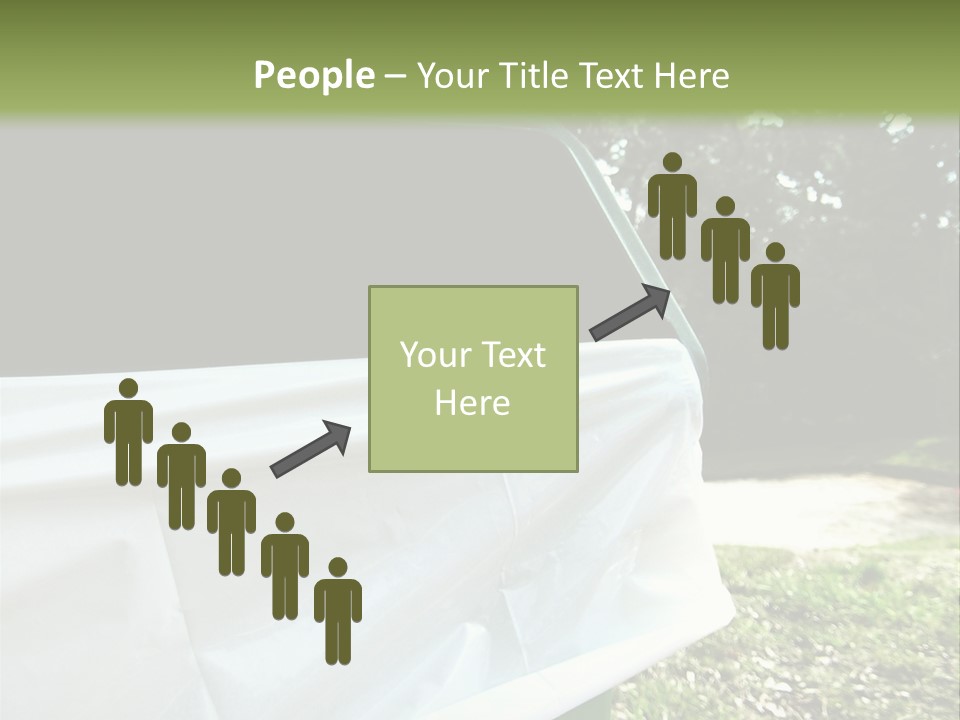 Bag Cleanliness Green PowerPoint Template