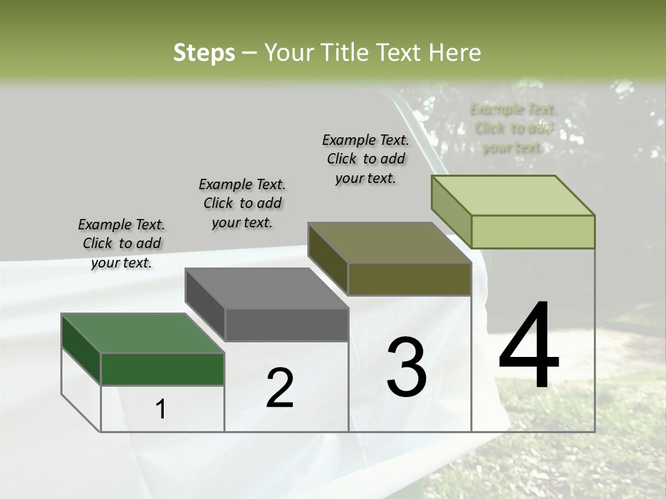 Bag Cleanliness Green PowerPoint Template