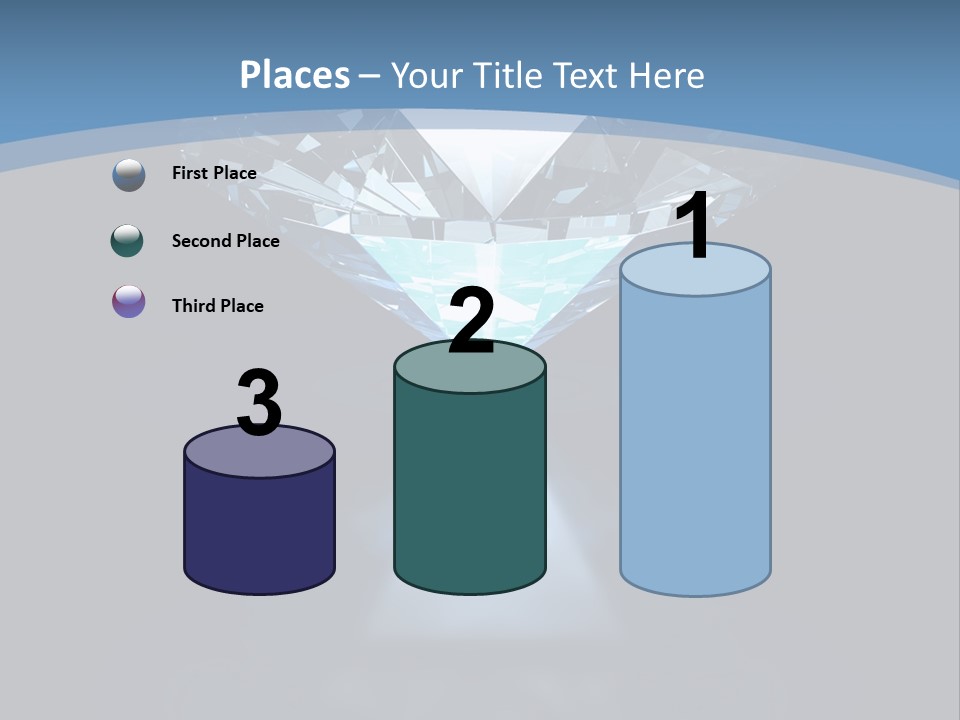 Stone Coronation Reflection PowerPoint Template