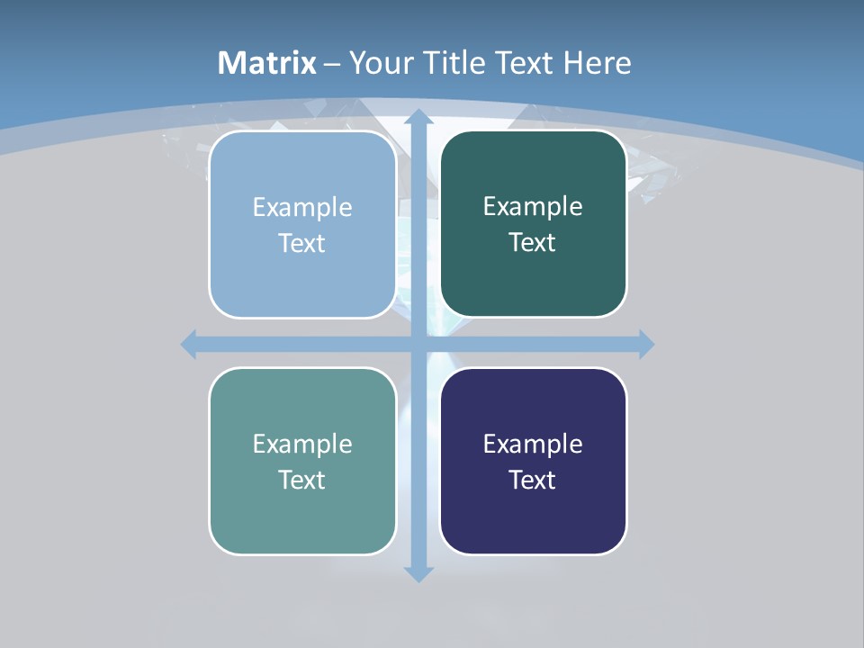 Stone Coronation Reflection PowerPoint Template