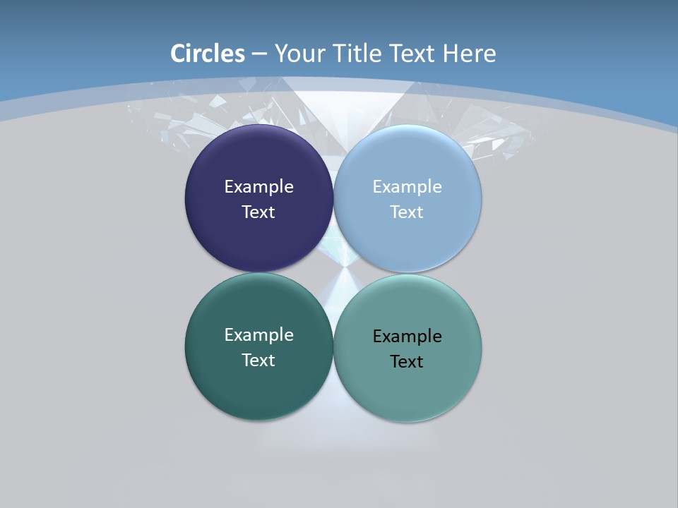 Stone Coronation Reflection PowerPoint Template