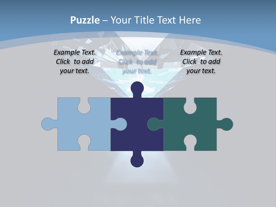 Stone Coronation Reflection PowerPoint Template