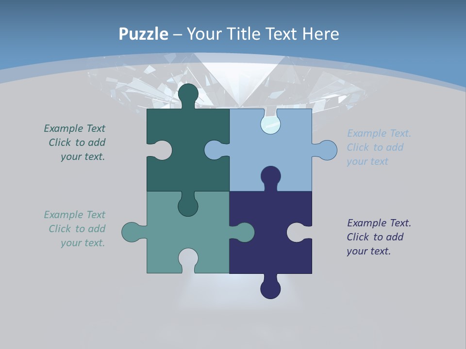 Stone Coronation Reflection PowerPoint Template