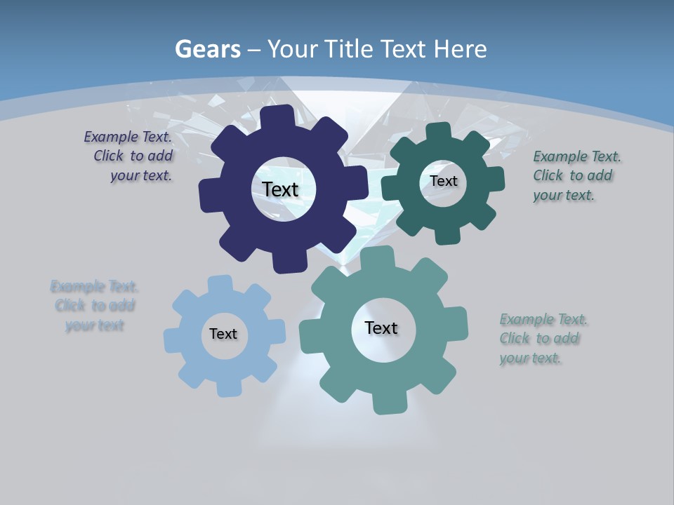 Stone Coronation Reflection PowerPoint Template