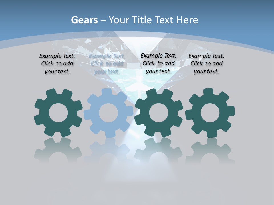 Stone Coronation Reflection PowerPoint Template