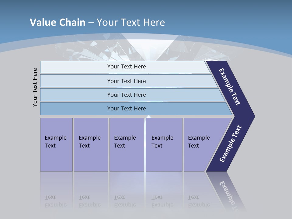 Stone Coronation Reflection PowerPoint Template