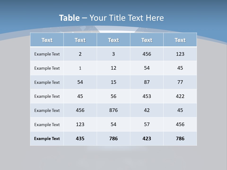 Stone Coronation Reflection PowerPoint Template