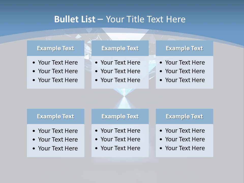 Stone Coronation Reflection PowerPoint Template