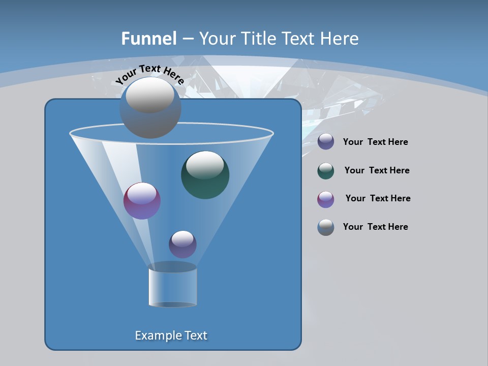 Stone Coronation Reflection PowerPoint Template