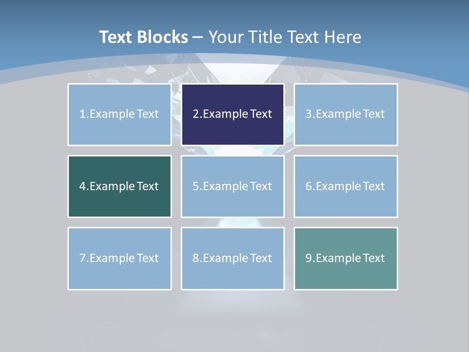 Stone Coronation Reflection PowerPoint Template