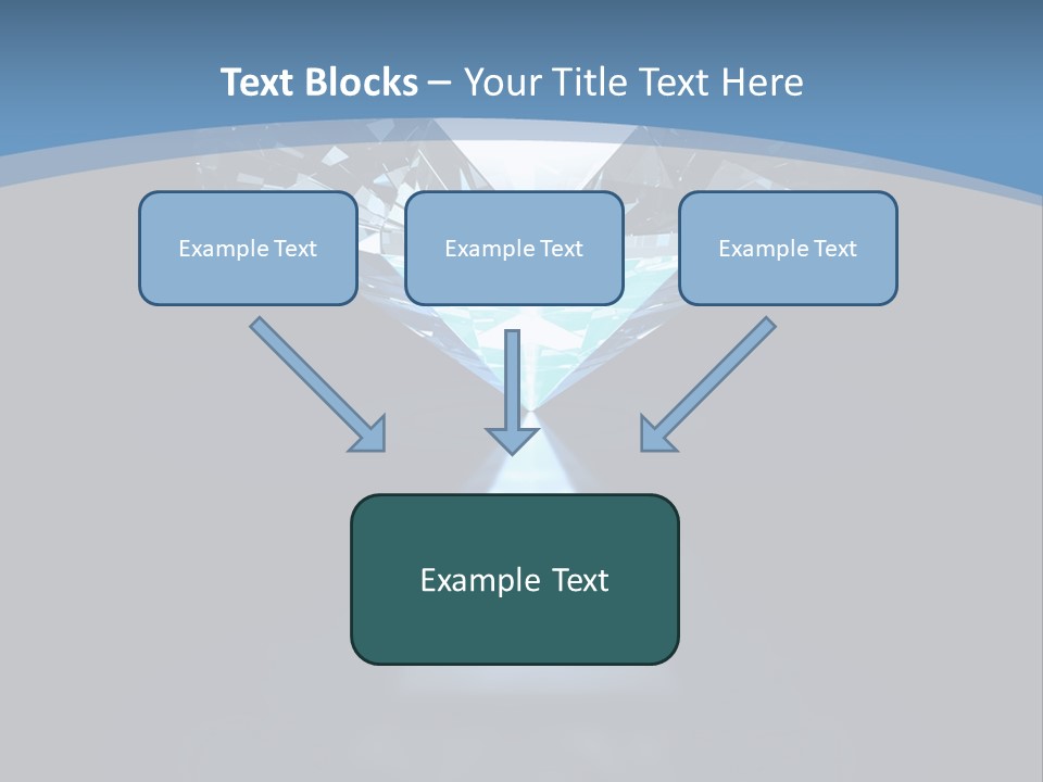Stone Coronation Reflection PowerPoint Template