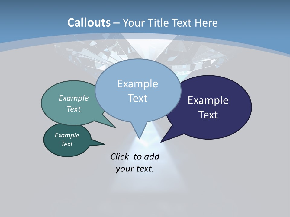 Stone Coronation Reflection PowerPoint Template