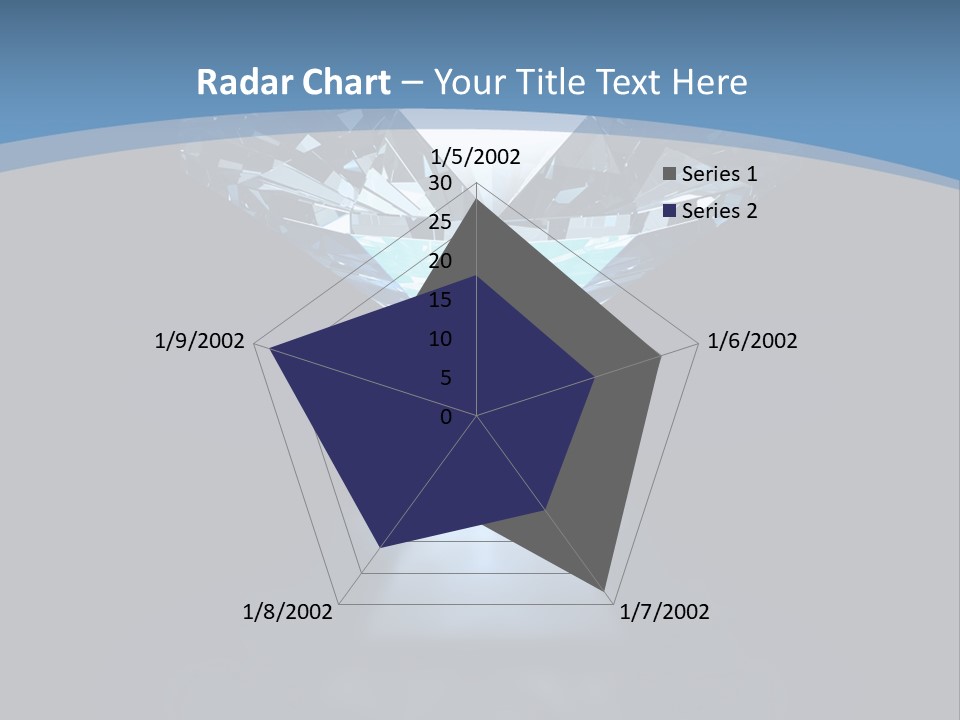 Stone Coronation Reflection PowerPoint Template