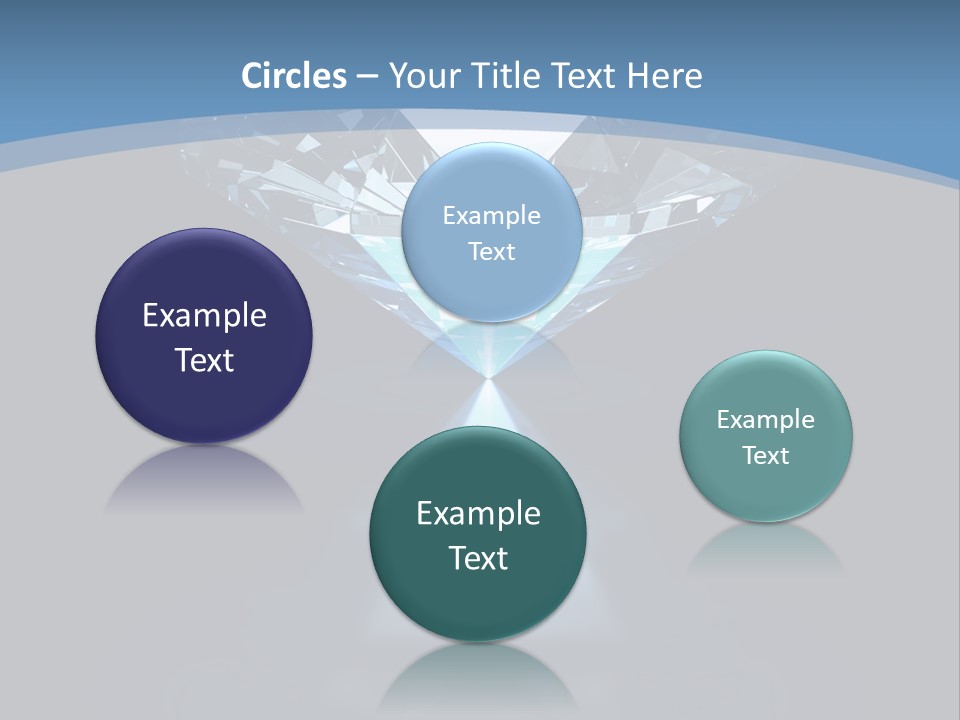 Stone Coronation Reflection PowerPoint Template