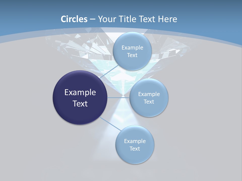 Stone Coronation Reflection PowerPoint Template