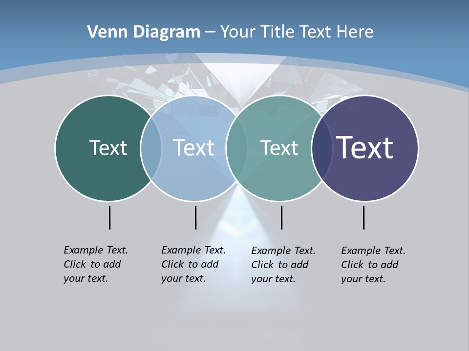 Stone Coronation Reflection PowerPoint Template