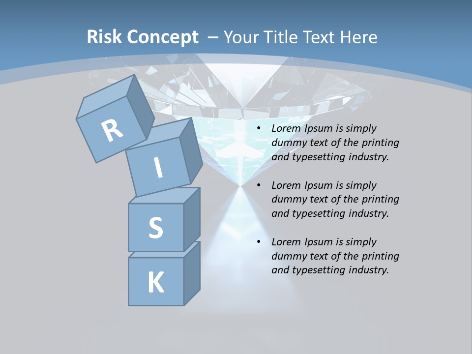 Stone Coronation Reflection PowerPoint Template