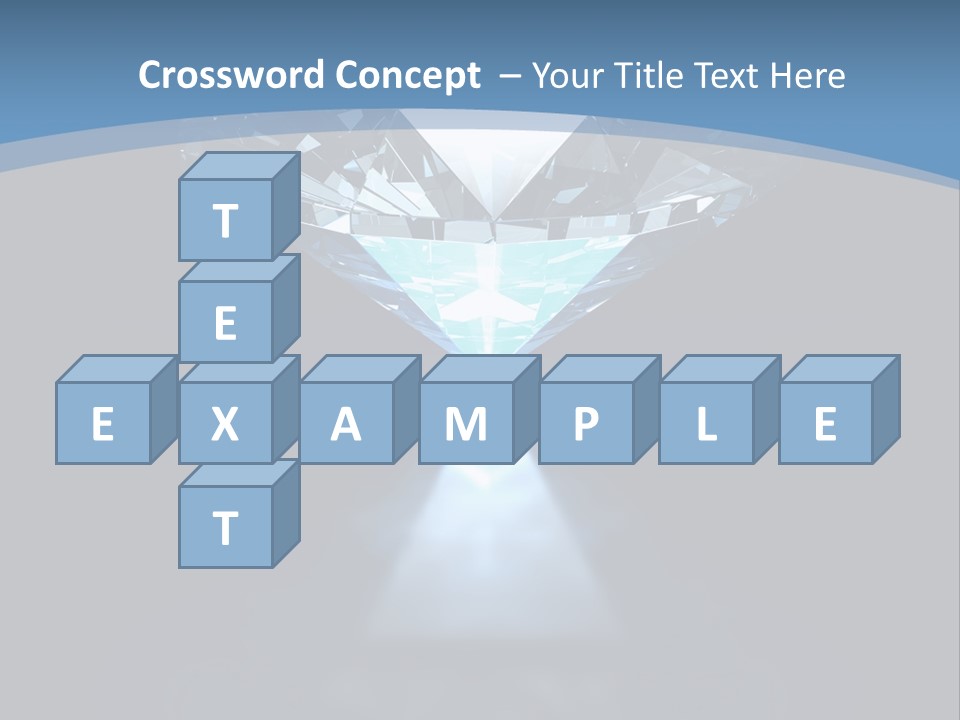 Stone Coronation Reflection PowerPoint Template