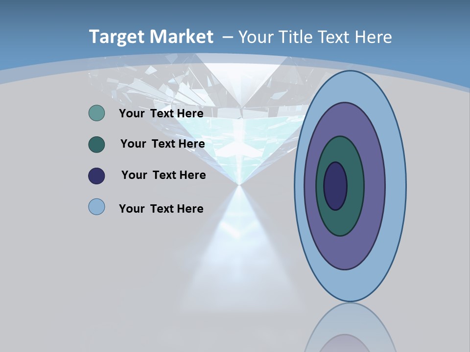 Stone Coronation Reflection PowerPoint Template