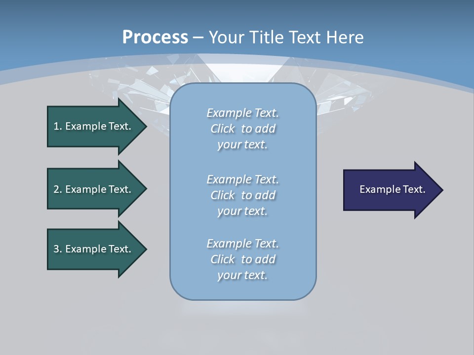 Stone Coronation Reflection PowerPoint Template