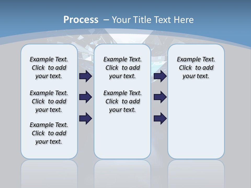 Stone Coronation Reflection PowerPoint Template