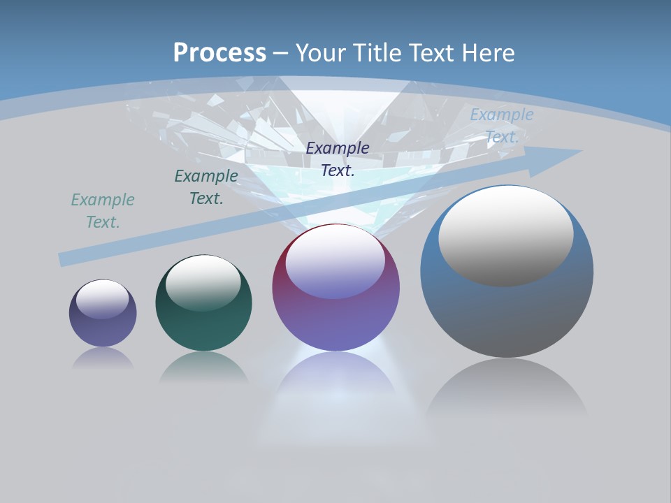 Stone Coronation Reflection PowerPoint Template