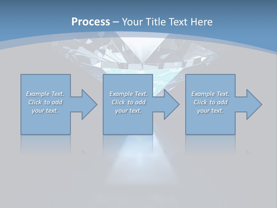 Stone Coronation Reflection PowerPoint Template