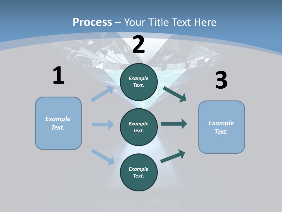 Stone Coronation Reflection PowerPoint Template