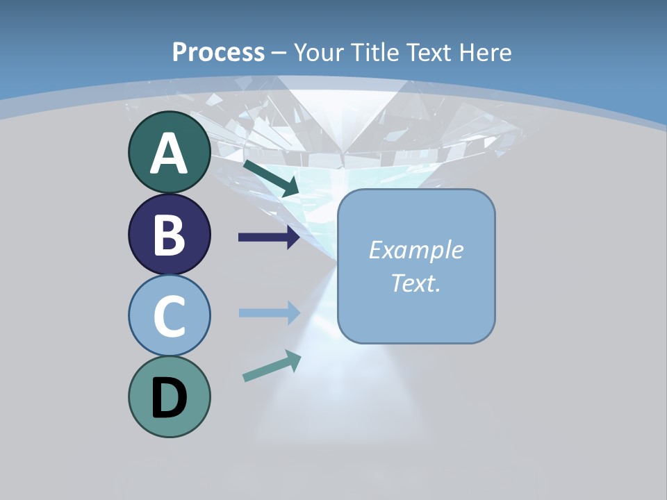 Stone Coronation Reflection PowerPoint Template