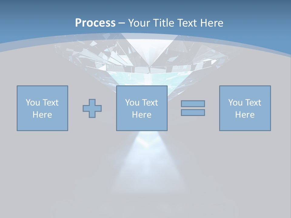 Stone Coronation Reflection PowerPoint Template